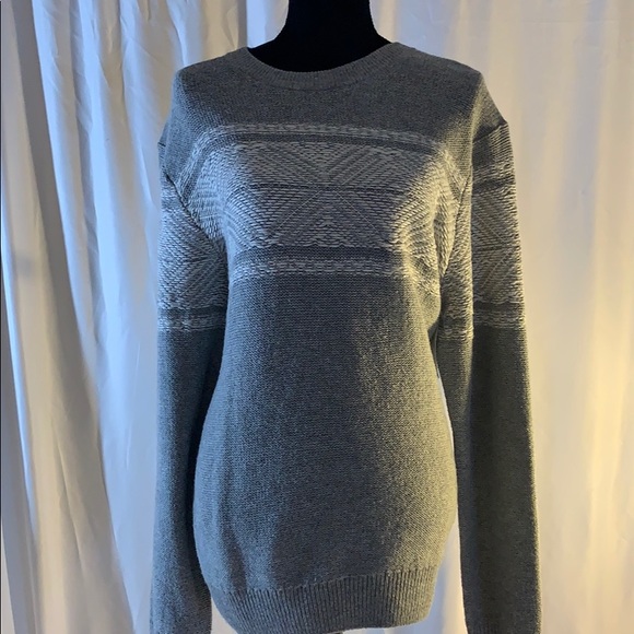 Croft & Barrow Pullover Med Grey Large Woman’s - Picture 6 of 7